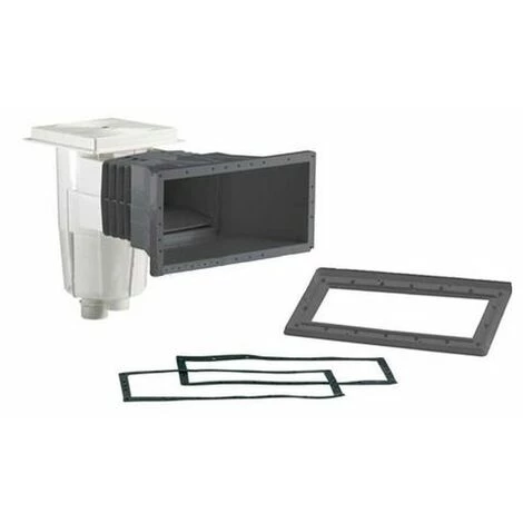 ASTRALPOOL Skimmer Gris Anthracite Pour Piscine Béton Et Liner – Image 2