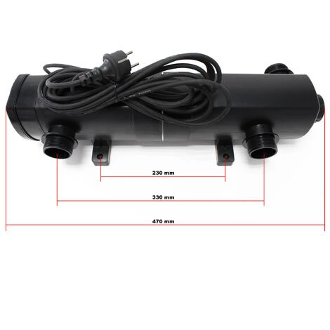 SunSun CUV-218 Stérilisateur Clarificateur De Bassins Ou D'étang Avec Lampe Rayons UV-c 18W – Image 5