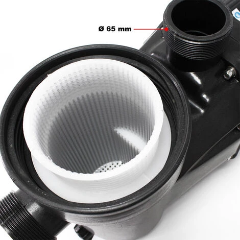 WILTEC Pompe Piscine 28800l/h 1300 Watts Pompe Filtration Circulation Eau Pool Whirlpool Jardin – Image 3